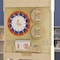 Flash Furniture Bright Beginnings Commercial Grade STEAM Wall Activity Board with Natural Finish and Multicolor Accents, Telling Time MK-ME09609-GG - alternate 6